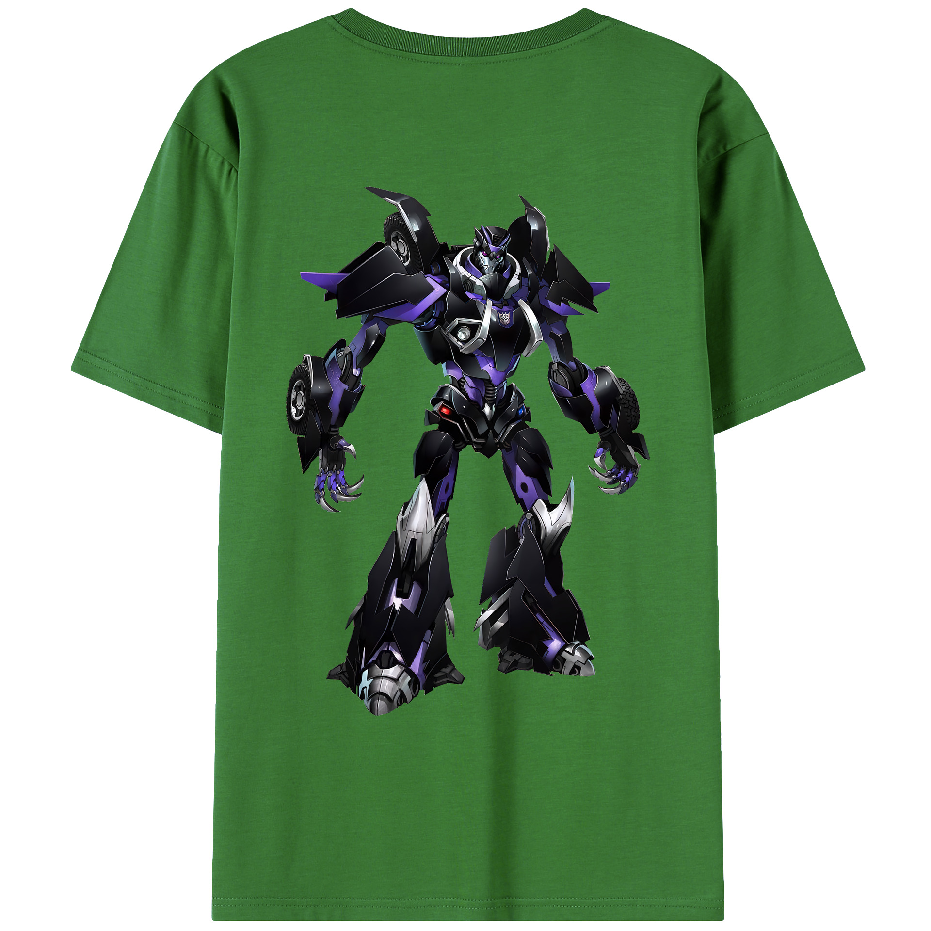 （画像用） Transformers トランスフォーマー レディース半袖Tシャツ(バックプリント)